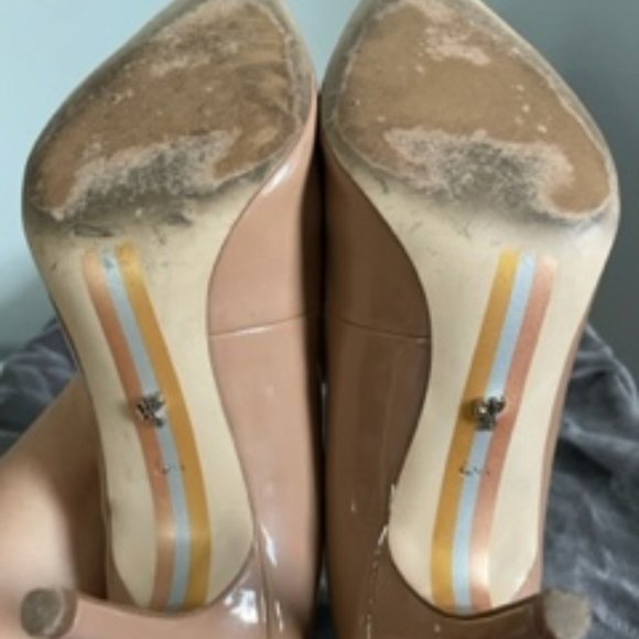 Sam Edelman Danna Beige Pointed Pumps - 6.5 - Picture 8 of 8